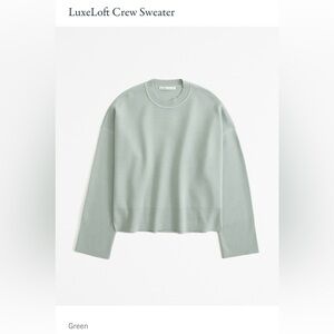 Abercrombie LuxLoft crew sweater M